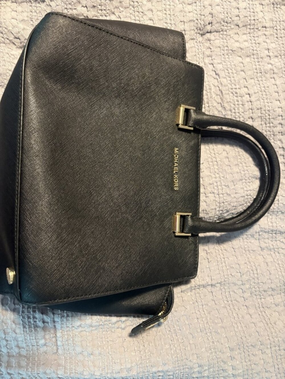 Michael kors Size ONE SIZE Structured Saffiano Leather Shoulder Bag - Picture 1 of 6